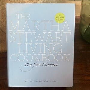 Martha Stewart Living Cookbook  
The New Classics